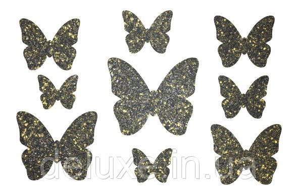 Декор з рідких шпалер "Метелики", без блистків, ТМ "Біопласт"