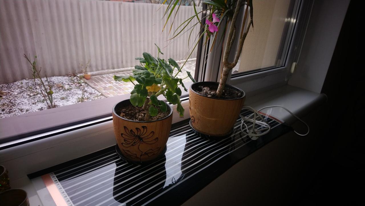 Електричний інфрачервоний килимок 80х75 (обігрівач для курника, підігрів для розсади, сушарка) 120 Вт, фото 1