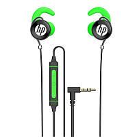 Наушники гарнитура вакуумные HP DHE-7004 Green