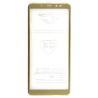 Захисне скло Full Glue для Samsung A8 Plus 2018 A730 клей по всій поверхні (Gold)