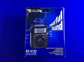 Сучасний Радіоприймач RX-9133 c SD-USB Golon