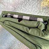 Полуторний комплект постільної білизни з простирадлом на гумці, Постільна білизна з фланелі 1,5 полуторка, фото 7