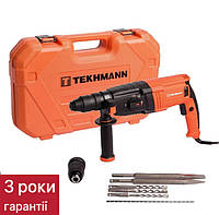 Мощный перфоратор для дома Tekhmann TRH-1120 DFR (3 Дж, реверс, 3 м кабель)