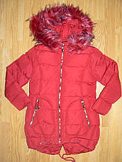 Пальто зимове на хутрі на дівчаток оптом, Seagull, 8-16 рр., CSG-65013+, фото 2