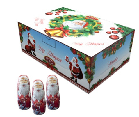 Дід Мороз шоколадний 30 гр. Saadet Ukraine