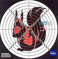 Мішень картонна S-Shots "Білка" 50 шт/пчк (138 мм х 138 мм)