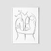 Постер Nude couple формат А3 без рам, фото 2