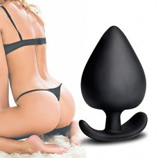 Анальна пробка силіконова Plump Plug by Tmishion M 3см якір