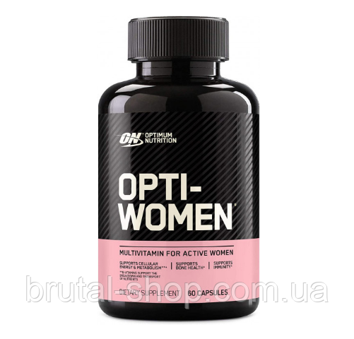 Вітаміни для жінок, Optimum Nutrition Opti-women (60 caps)