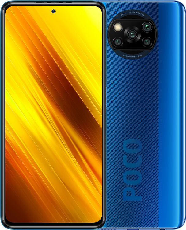 Xiaomi Poco X3 6/64 Global Cobalt Blue Гарантія 1 Рік