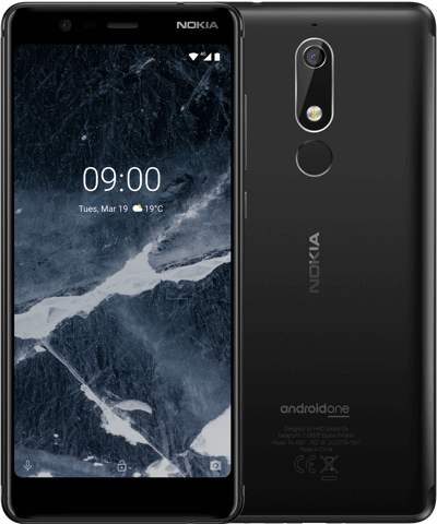 Nokia 5.1 TA-1076 3/32Gb black