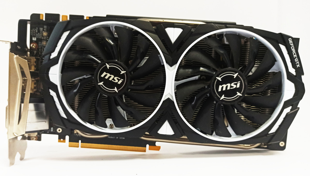 Видеокарта MSI GTX 1080 Ti (11Gb/GDDR5X/352bit) GTX 1080 TI ARMOR 11G ...