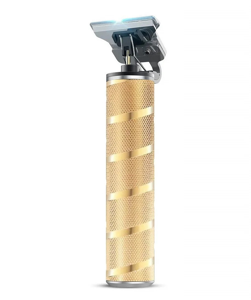 Професійний тример для стрижки та окантовки HairTrimmer Cordless Skeleton, Gold (HT 7870G)