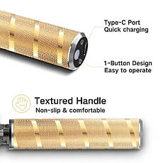 Професійний тример для стрижки та окантовки HairTrimmer Cordless Skeleton, Gold (HT 7870G), фото 3