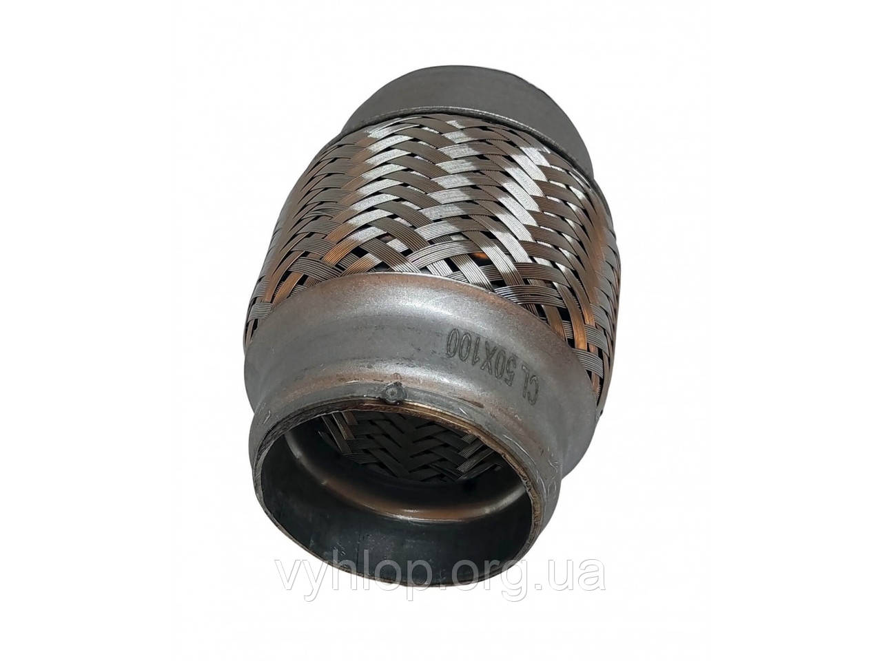 Гофра глушника 52x100 2-шарова EuroEx