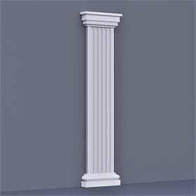 Пілястра для фасаду, стовбур фасадної пілястри ФПЛ 6 w 300мм