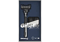 Бритва Gillette Mach3 + 1 Кассета + Подставка для бритвы Подарочный набор