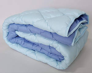 Ковдра тепла двоспальний розмір холлофайбер комбінована