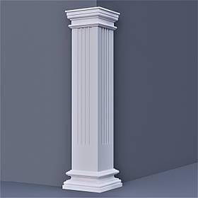 Пілястра кутова для фасаду, фасадна кутова пілястра ФПЛ 7 w 350мм