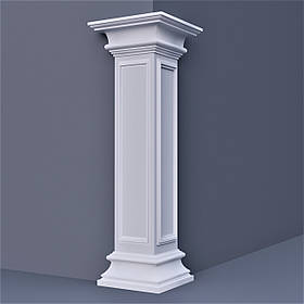 Пілястра кутова для фасаду, фасадна кутова пілястра ФПЛ 11 w 450мм