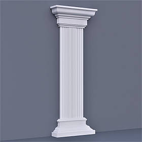 Пілястра для фасаду, стовбур фасадної пілястри ФПЛ 14 w 500мм