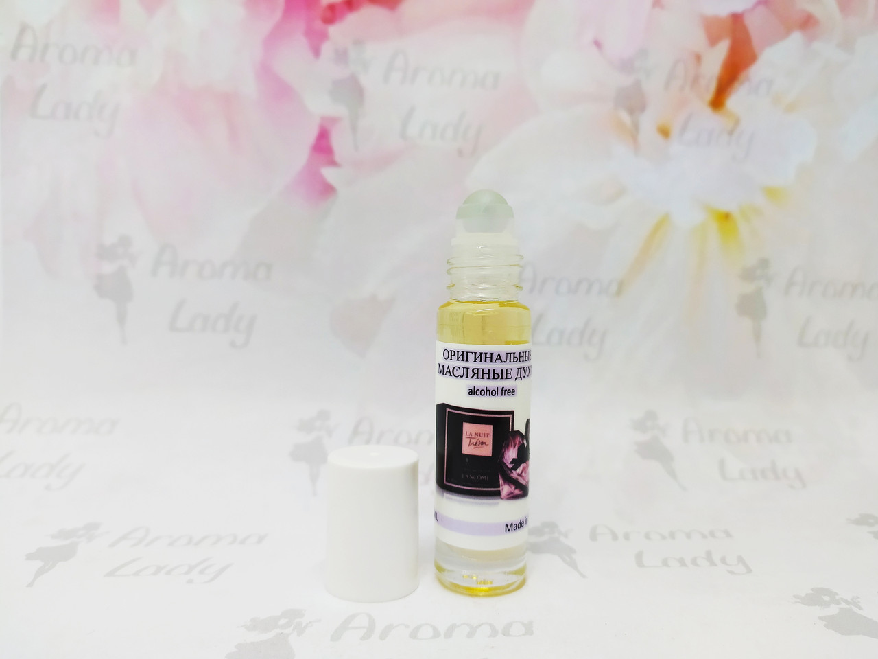 Оригінальні жіночі масляні парфуми Lancome La Nuit Tresor (Ланком Ля Нуї Трезор) 9 мл, фото 1