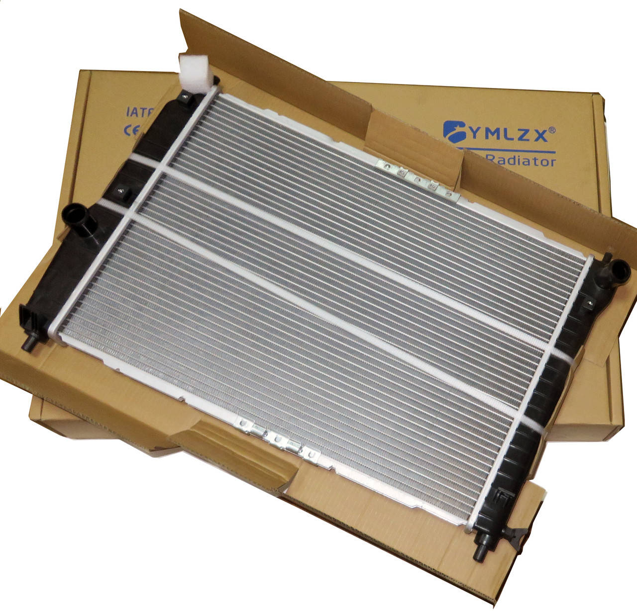 

Радиатор основной Авео 1.6 16V МКПП, YMLZX, YML-BR-686, 96536525, 96816483
