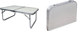 Стіл складаний 60х40х25 см маленький низький компактний туристичний для відпочинку на природі Ranger