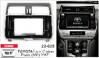 Переходная рамка CARAV 22-025 2 DIN (Toyota Land Cruiser Prado 150)