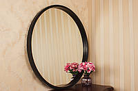 Круглое зеркало в красивой черной раме /Диаметр 1000 мм/ Зеркало в круглой рамке// Код MD 2.1/9