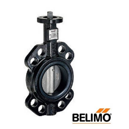 Затвор Баттерфляй Belimo D6150N ДУ 150 з диском з нержавіючої сталі, фото 1