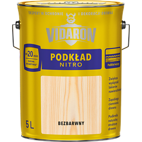 Нітро грунтовка для паркету 5л Vidaron БЕЗБАРВНИЙ матовий