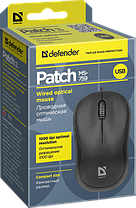Мышка DEFENDER PATCH MS-759 черная, фото 5