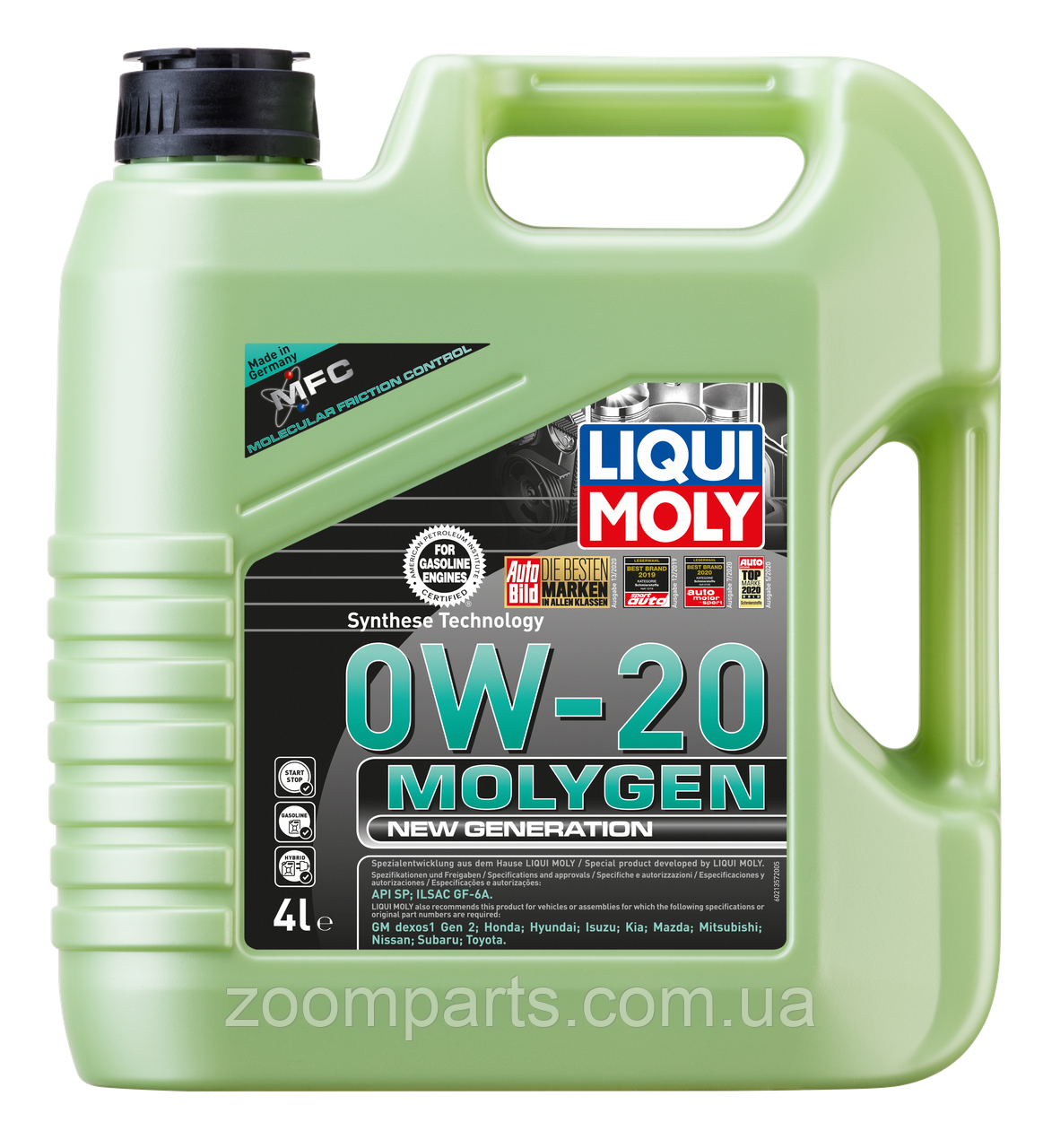 Liqui Moly Molygen New Generation 0W-20 4л