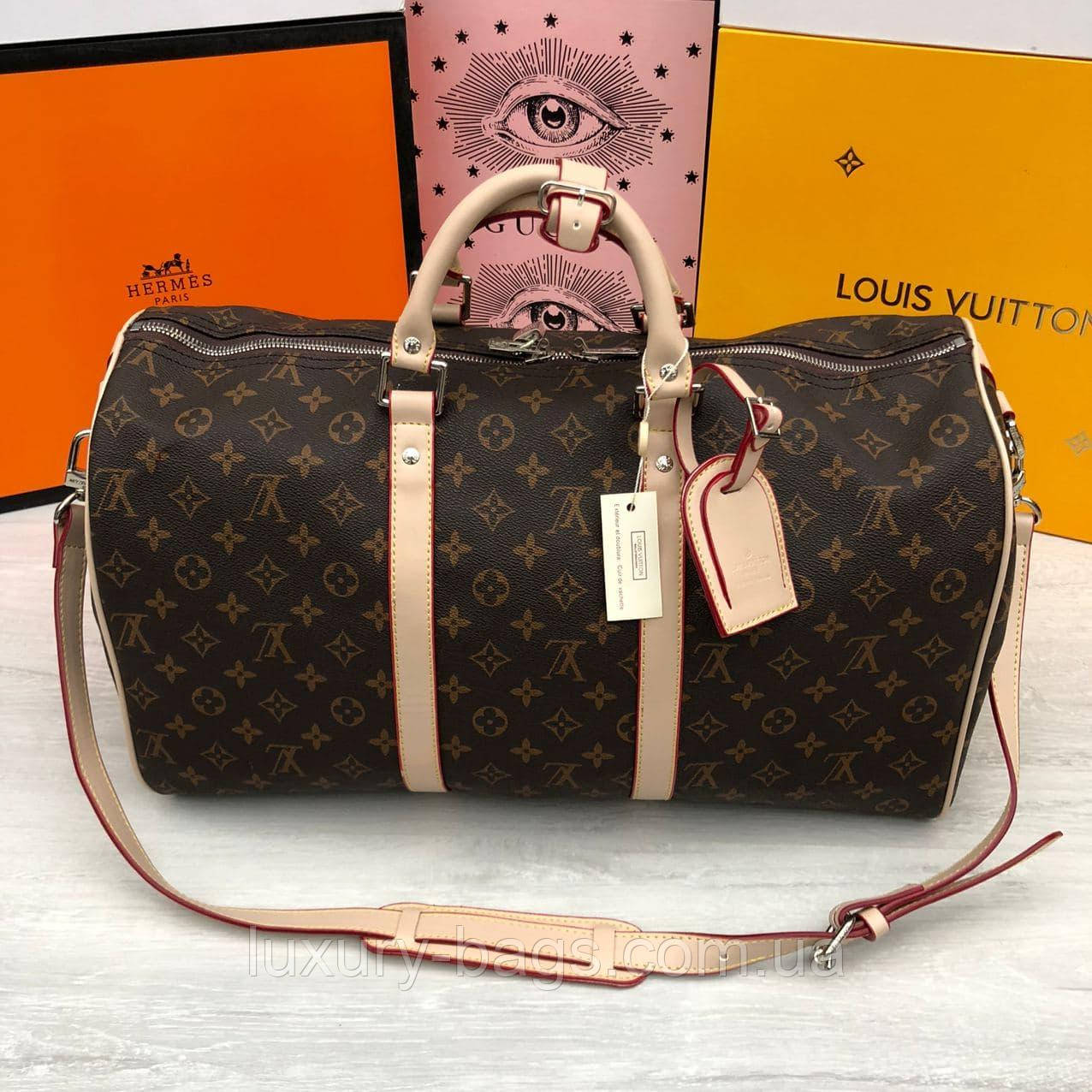 Жіноча сумка Louis Vuitton Keepall Луї Віттон