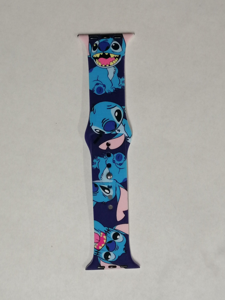 Ремешок Apple Watch Silicone DISNEY 42/44mm BIG Stich Blue