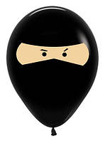 В 11" Ninja Balloons. Шары латексные Ниндзя