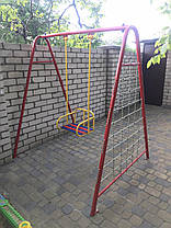 Дитячі гойдалки 4 в 1. Два сидіння., фото 2