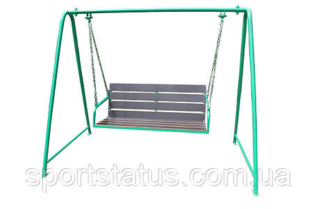 Качели садовые, лавка на цепях., фото 1