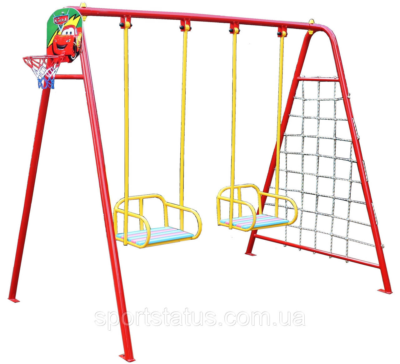 Гойдалки дитячі для вулиці двомісні