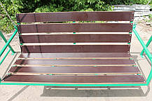 Качели садовые, лавка на цепях., фото 5