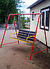Качели садовые, лавка на цепях., фото 10