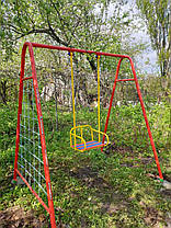 Дитячі гойдалки 4 в 1. Два сидіння., фото 3