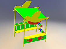 Домик для детской площадки "Птичка", фото 3