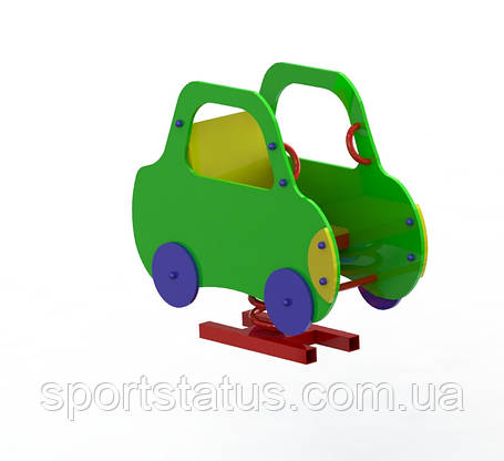 Качели на пружине Машинка, фото 1