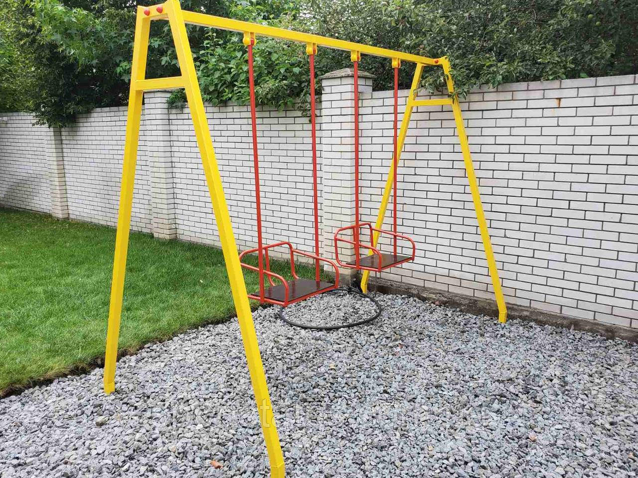 Гойдалки на підшипниках,двомісні, для всієї сім'ї.