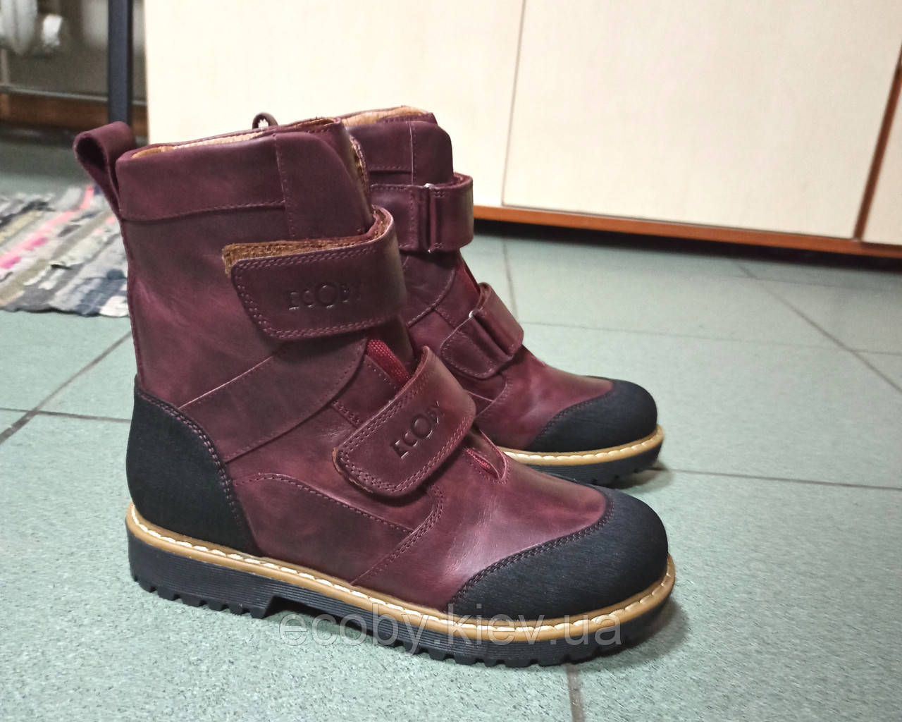 Черевики зимові ортопедичні для дівчинки Ecoby 377V р. 23-40, фото 1