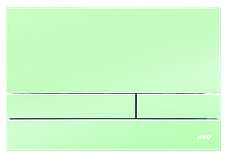 Скляна кнопка змиву м'ятного кольору серії Exclusive для інсталяцій Werit