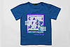 Футболка бавовна з принтом для хлопчика Смайл Тайм SmileTime California Ocean Drive, індиго, фото 3