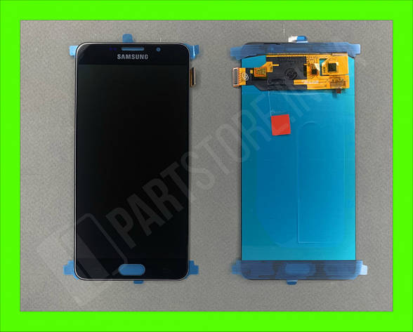 Дисплей модуль Samsung SM A710 OLED A7 Black 2016, фото 2